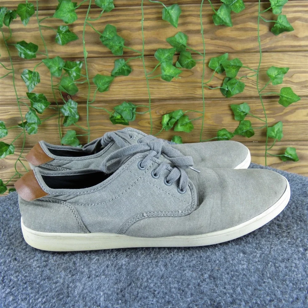 Steve‎ Madden Men's Fenta Sneaker Gray Textile Size 9 Medium  Used 2025